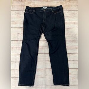 Liz Claiborne blue denim jeans size 18 curvy city style